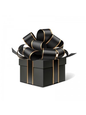 Decorative Black Gift Box Golden